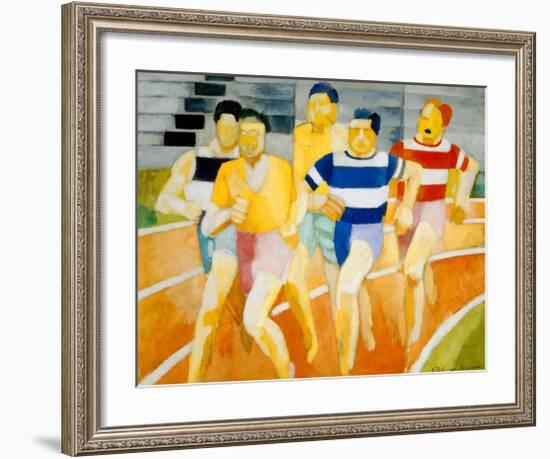 The Runners-Robert Delaunay-Framed Giclee Print