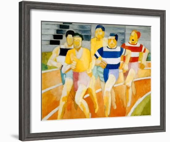 The Runners-Robert Delaunay-Framed Giclee Print