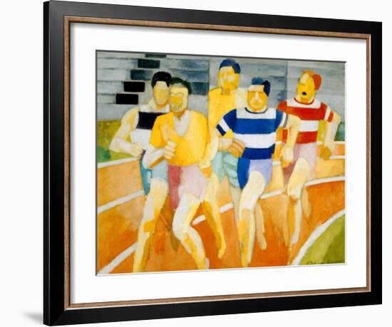 The Runners-Robert Delaunay-Framed Giclee Print