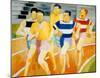 The Runners-Robert Delaunay-Mounted Giclee Print