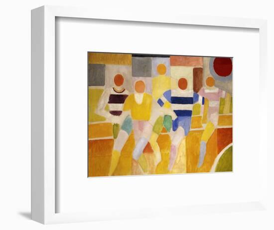 The Runners-Robert Delaunay-Framed Premium Giclee Print