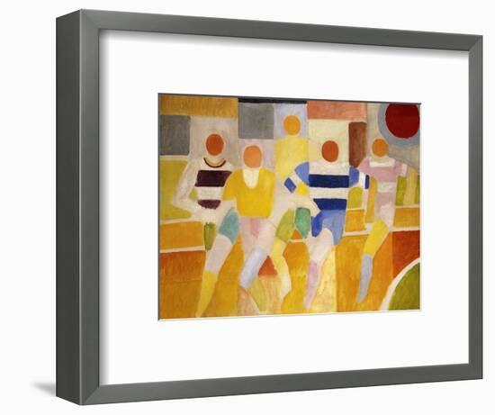The Runners-Robert Delaunay-Framed Premium Giclee Print