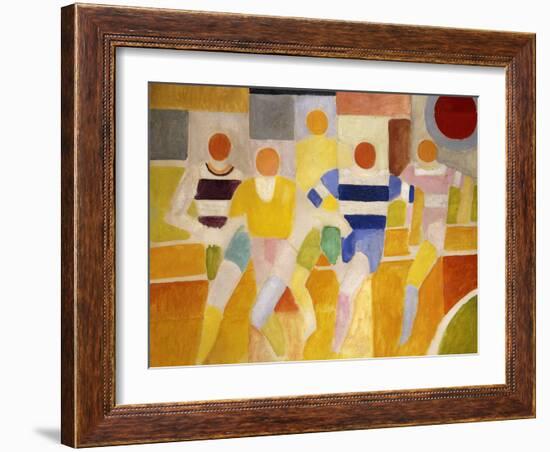 The Runners-Robert Delaunay-Framed Giclee Print