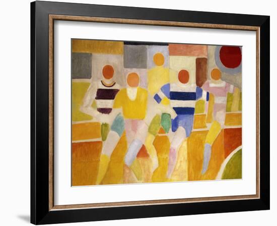 The Runners-Robert Delaunay-Framed Giclee Print