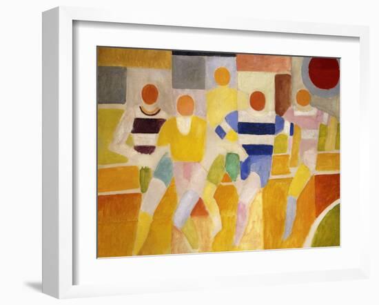 The Runners-Robert Delaunay-Framed Giclee Print