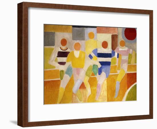 The Runners-Robert Delaunay-Framed Giclee Print