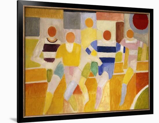 The Runners-Robert Delaunay-Framed Giclee Print