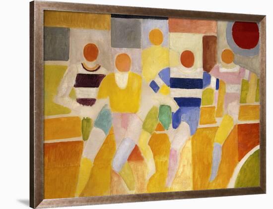 The Runners-Robert Delaunay-Framed Giclee Print