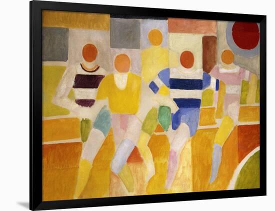 The Runners-Robert Delaunay-Framed Giclee Print