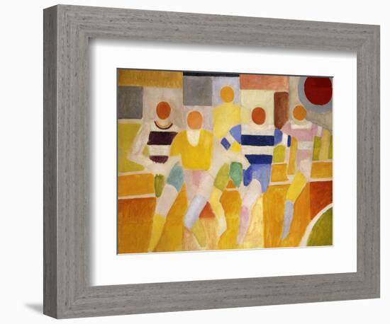 The Runners-Robert Delaunay-Framed Giclee Print