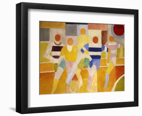 The Runners-Robert Delaunay-Framed Giclee Print