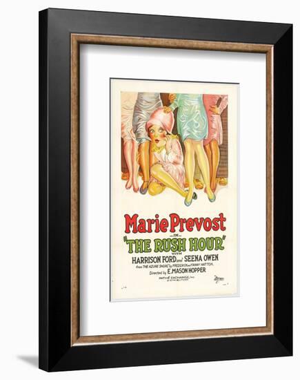 The Rush Hour - 1928-null-Framed Giclee Print