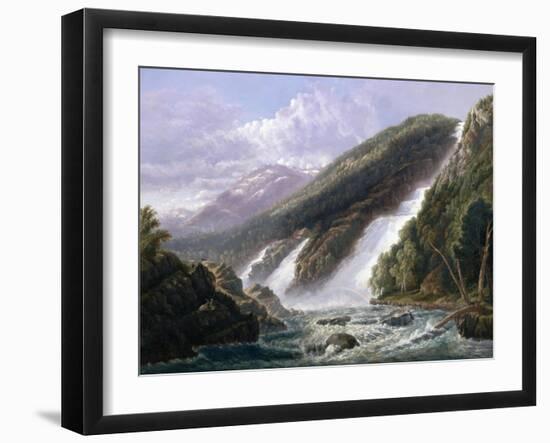 The Russell Falls, Tasmania-John Haughton Forrest-Framed Giclee Print