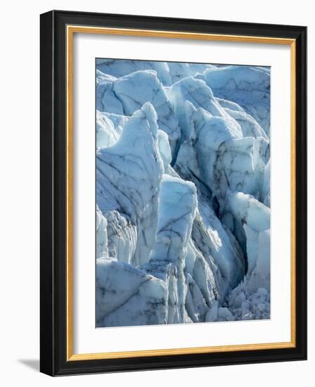 The Russell Glacier. Landscape close to the Greenland Ice Sheet near Kangerlussuaq, Greenland-Martin Zwick-Framed Photographic Print