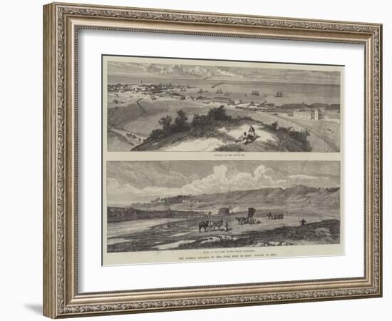 The Russian Advance in Asia, from West to East, Batoum to Merv-null-Framed Giclee Print