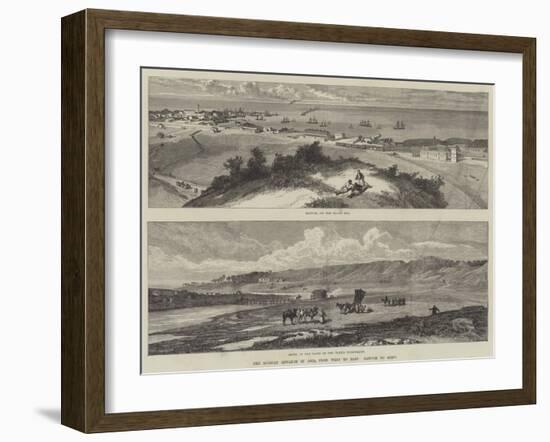 The Russian Advance in Asia, from West to East, Batoum to Merv-null-Framed Giclee Print