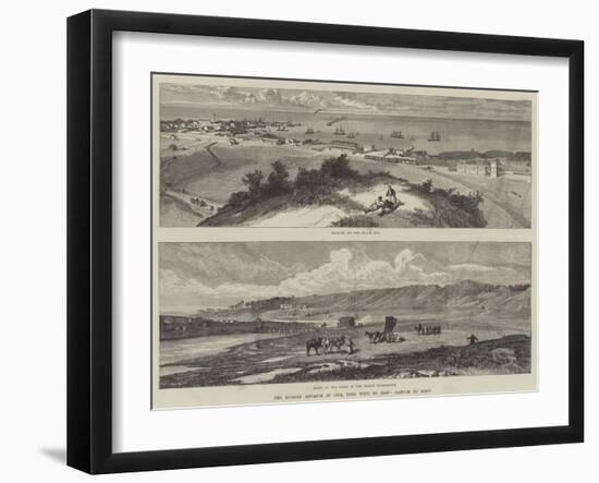 The Russian Advance in Asia, from West to East, Batoum to Merv-null-Framed Giclee Print