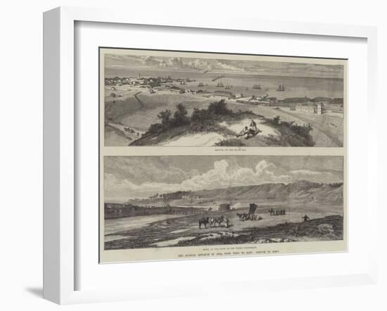 The Russian Advance in Asia, from West to East, Batoum to Merv-null-Framed Giclee Print