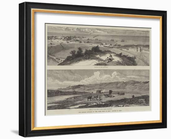 The Russian Advance in Asia, from West to East, Batoum to Merv-null-Framed Giclee Print