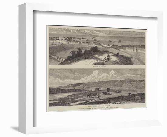The Russian Advance in Asia, from West to East, Batoum to Merv-null-Framed Giclee Print