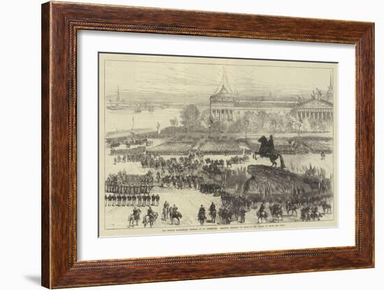 The Russian Bicentenary Festival at St Petersburg-Charles Robinson-Framed Giclee Print