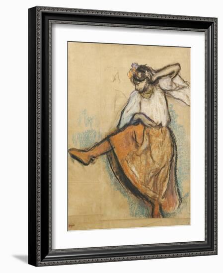 The Russian Dancer-Edgar Degas-Framed Giclee Print