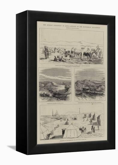 The Russian Expedition to Khiva, Advance of the Mangishlak Detachment-null-Framed Premier Image Canvas