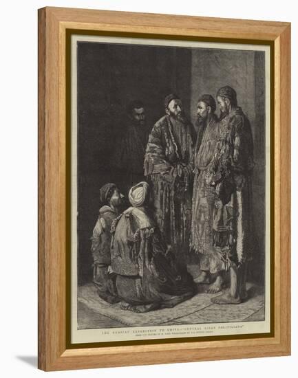 The Russian Expedition to Khiva, Central Asian Politicians-null-Framed Premier Image Canvas