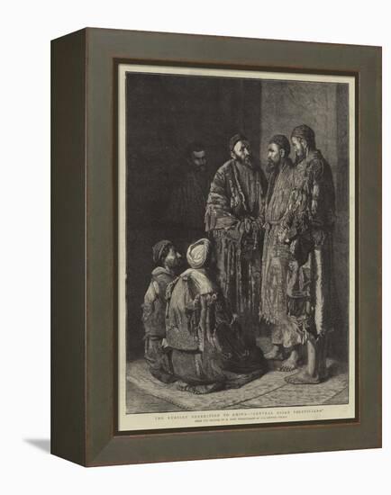 The Russian Expedition to Khiva, Central Asian Politicians-null-Framed Premier Image Canvas