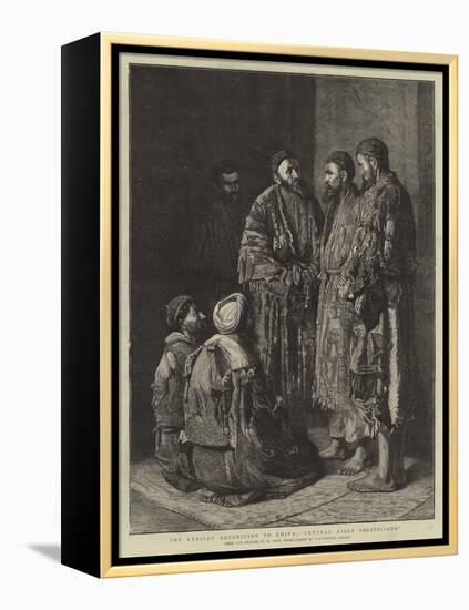 The Russian Expedition to Khiva, Central Asian Politicians-null-Framed Premier Image Canvas