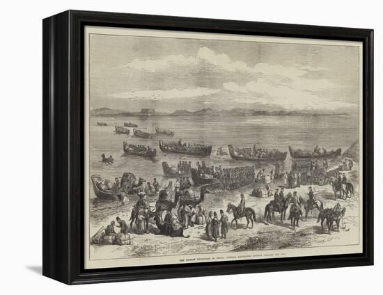 The Russian Expedition to Khiva, General Kaufmanns Division Crossing the Oxus-null-Framed Premier Image Canvas