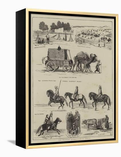 The Russian Expedition to Khiva-Alfred Chantrey Corbould-Framed Premier Image Canvas