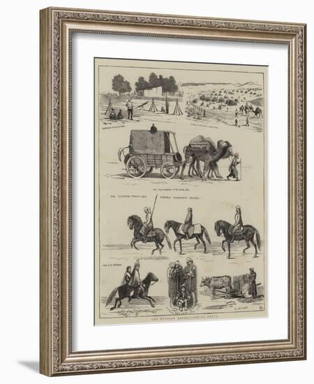 The Russian Expedition to Khiva-Alfred Chantrey Corbould-Framed Giclee Print