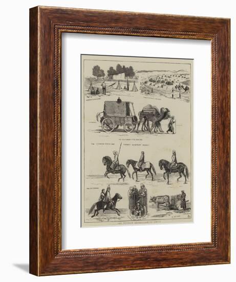 The Russian Expedition to Khiva-Alfred Chantrey Corbould-Framed Giclee Print