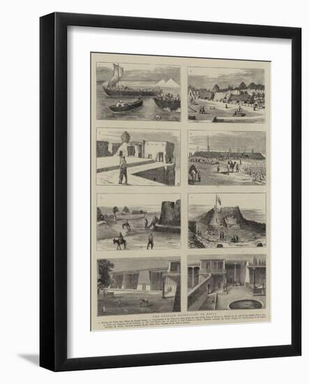 The Russian Expedition to Khiva-Alfred Chantrey Corbould-Framed Giclee Print