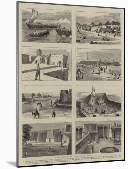 The Russian Expedition to Khiva-Alfred Chantrey Corbould-Mounted Giclee Print