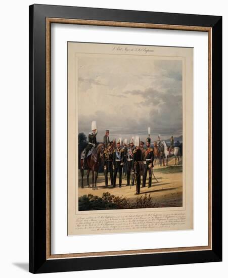 The Russian General Staff, 1867-Karl Karlovich Piratsky-Framed Giclee Print