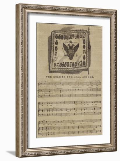 The Russian National Anthem-null-Framed Giclee Print