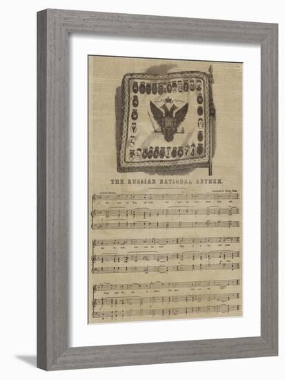 The Russian National Anthem-null-Framed Giclee Print