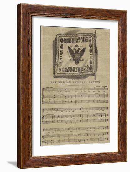 The Russian National Anthem-null-Framed Giclee Print