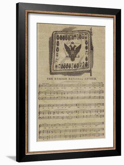 The Russian National Anthem-null-Framed Giclee Print