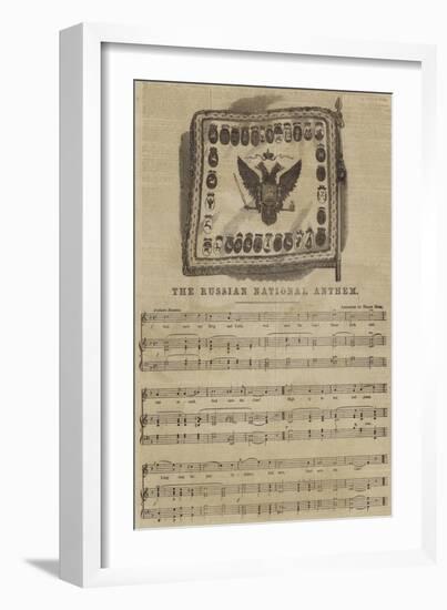 The Russian National Anthem-null-Framed Giclee Print