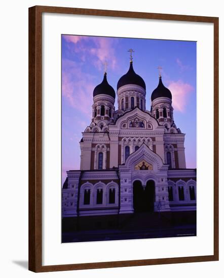 The Russian Orthodox Alexander Nevsky Cathedral in Toompea, Estonia, Baltic States-Yadid Levy-Framed Photographic Print