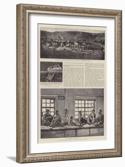 The Russian Prison System in Siberia-null-Framed Giclee Print