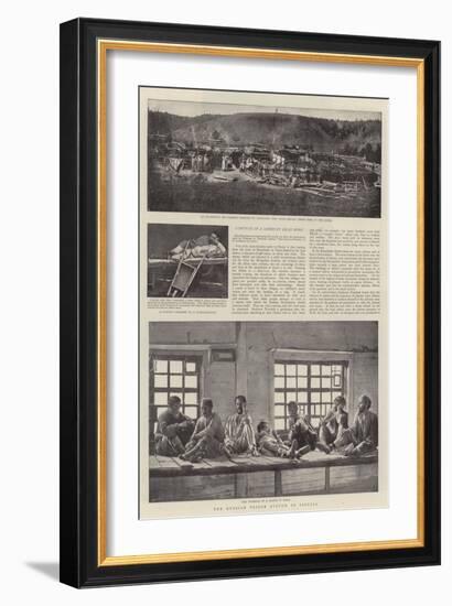 The Russian Prison System in Siberia-null-Framed Giclee Print