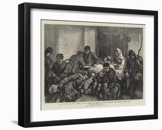The Russo-Turkish War-Arthur Hopkins-Framed Giclee Print