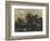 The Rustic Bridge, C17th Century-Meindert Hobbema-Framed Giclee Print