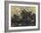 The Rustic Bridge, C17th Century-Meindert Hobbema-Framed Giclee Print