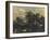 The Rustic Bridge, C17th Century-Meindert Hobbema-Framed Giclee Print