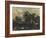 The Rustic Bridge, C17th Century-Meindert Hobbema-Framed Giclee Print